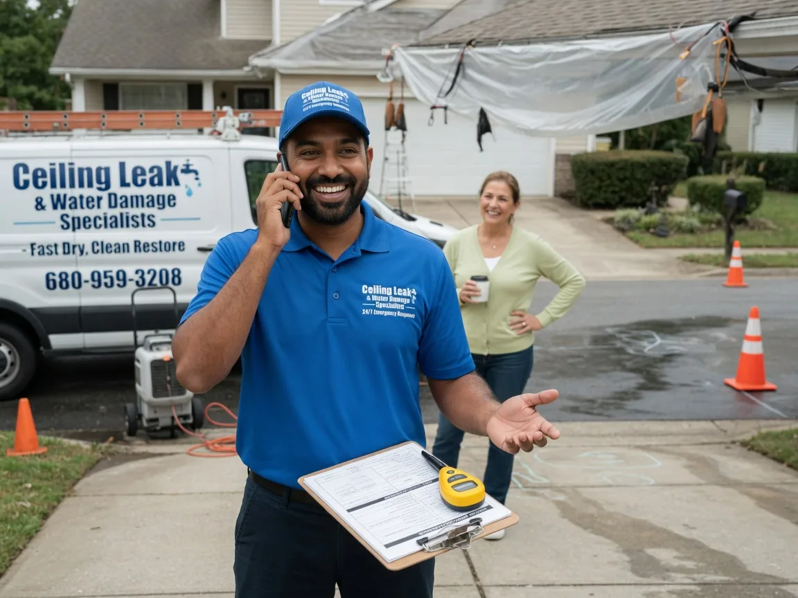 Ceiling Leak Cleanup Chestnut Ridge, PA FAQs